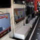 A salesperson watches Indian prime minister Narendra Modi addressing the nation on a television in Mumbai, India, March 27, 2019.